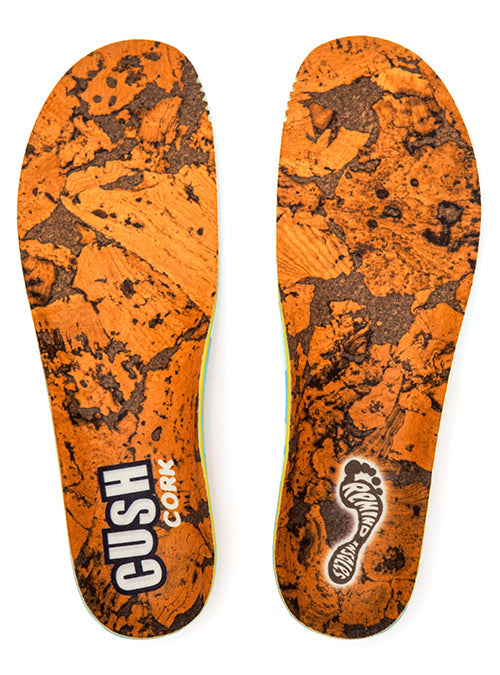 CUSH IMPACT CORK 5.5MM Mid-High Arch Insoles