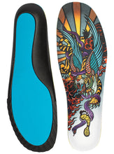 Load image into Gallery viewer, MEDIC IMPACT 6MM Mid-High Arch | Travis Rice Flying Tiger Insoles